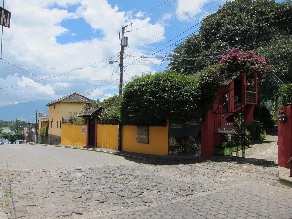 Hotel Toliman San Lucas Tolimán Buitenkant foto